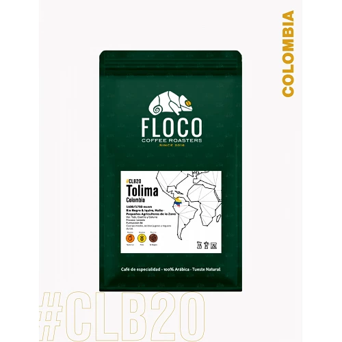 specialty coffee from Colombia - Tolima -  Floco - Café Gourmet