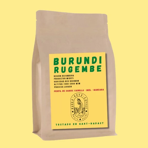 Café de especialidad Rugembe Hill - Burundi - Mundo Novo Coffee - Café Gourmet