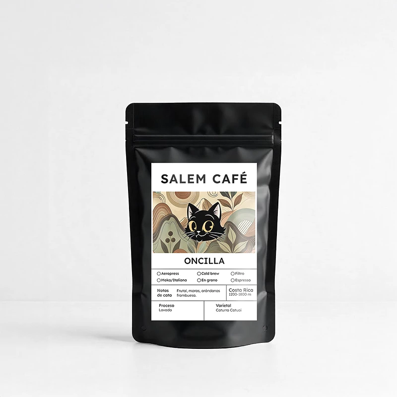 Café Costa Rica Oncilla 100% arábica, de especialidad