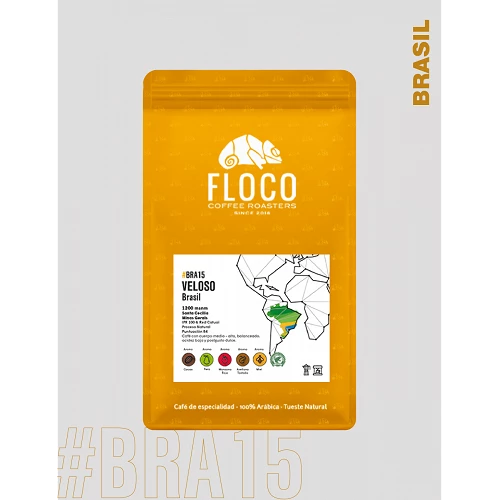 Café de especialidad de Brasil, los montes, Floco - Café Gourmet