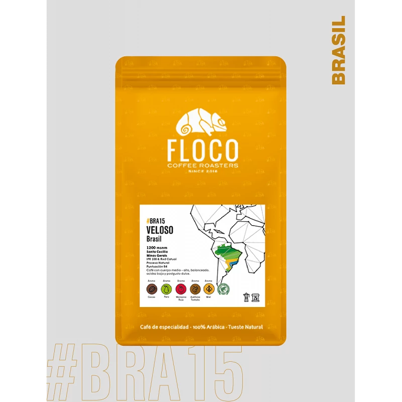 Café de especialidad de Brasil, los montes, Floco - Café Gourmet