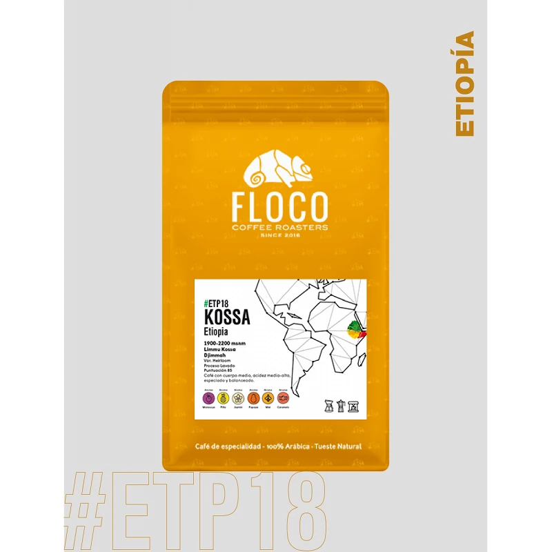 Café de especialidad de Etiopía - Goititi - Floco Coffee