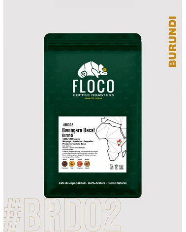 Specialty DECAF coffee from Burundi- Bwongera- Floco Coffee